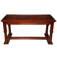 Mahogany Library Table-Desk