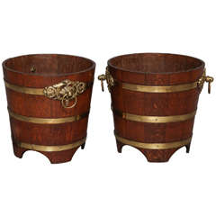 Fine Pair of William IV Wine Buckets 2