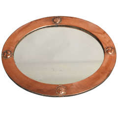 Liberty of London Hammered Copper Mirror