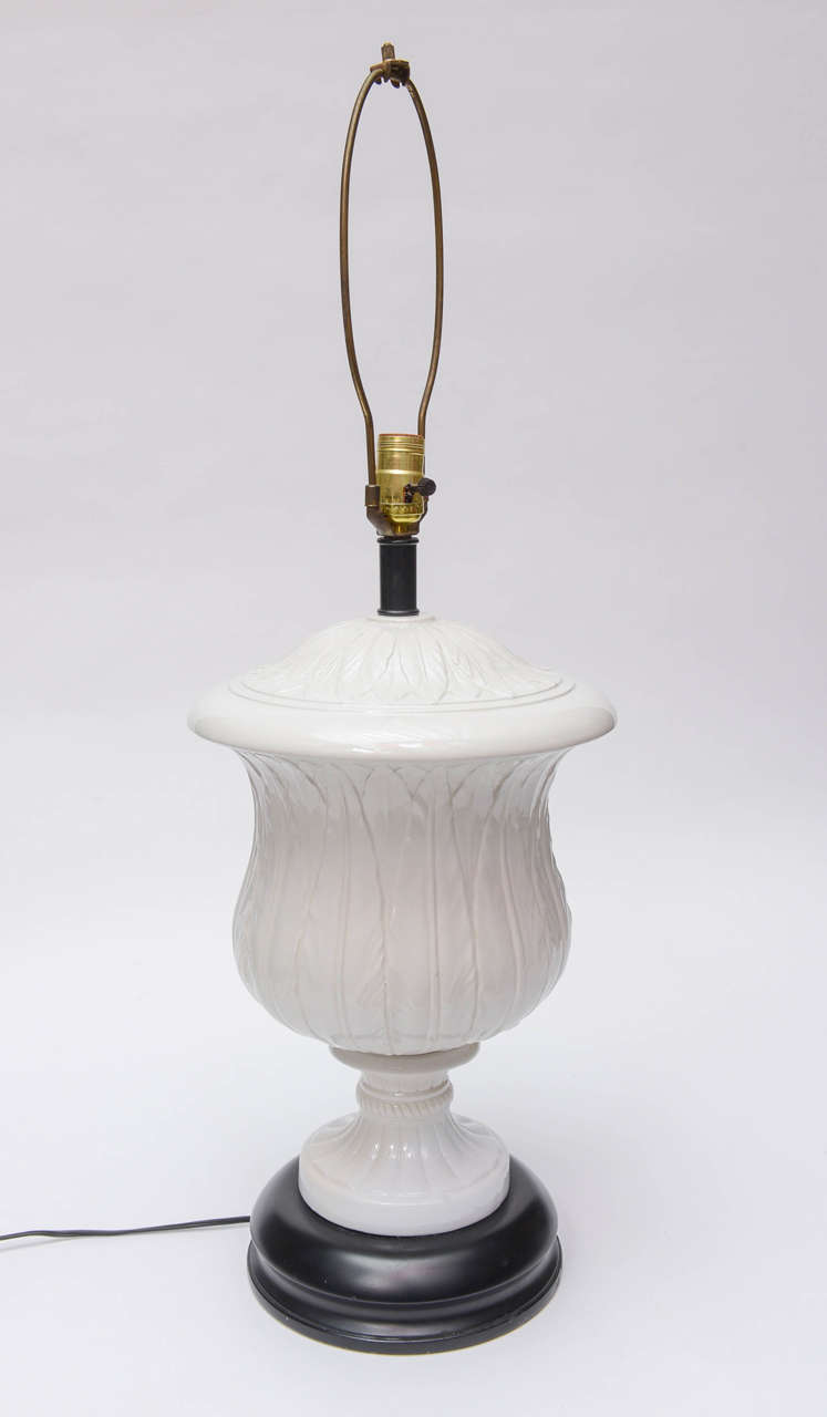 Pair of Italian Ceramic  Lamps