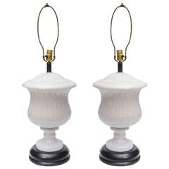Pair of Italian Ceramic  Lamps
