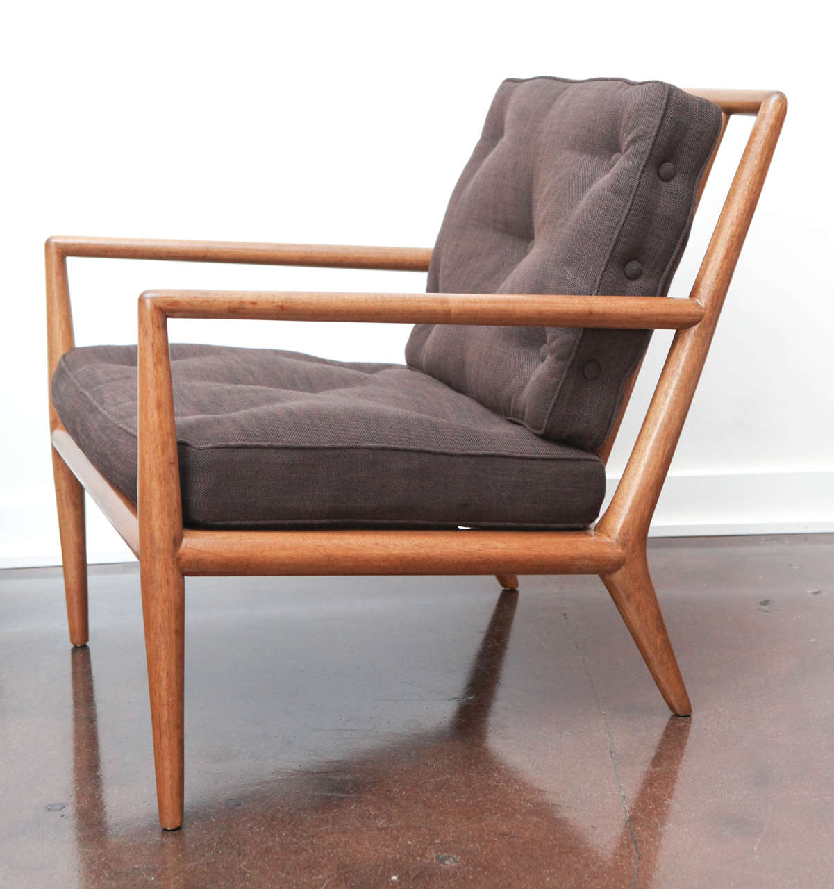 American T.H. Robsjohn-Gibbings Lounge Chair, Model WWZ