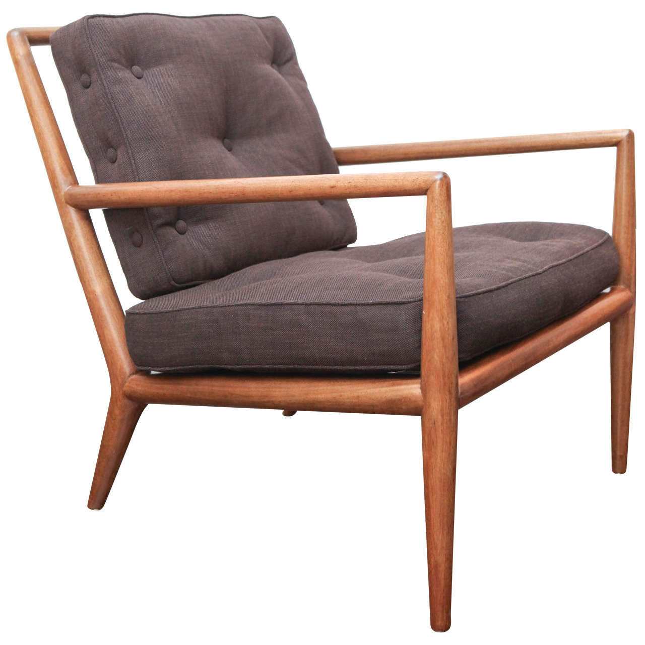 T.H. Robsjohn-Gibbings Lounge Chair, Model WWZ