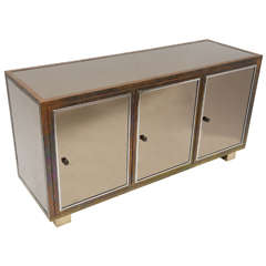 Meuble de rangement en miroir Michel Pigneres