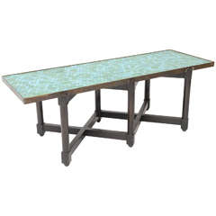 Edward Wormley Tile Top Campaign Coffee Table 5