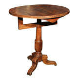 French Fruitwood Tilt Top Table