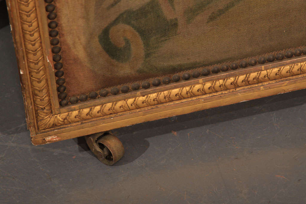 Giltwood and TriplePanel French Room Screen at 1stdibs