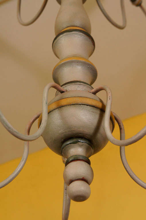 Unknown Spanish Colonial 10 Light Candle Chandelier