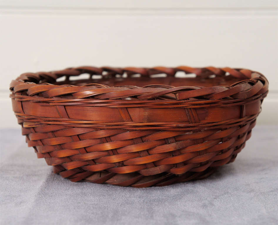 Japanese Woven Baskets For Sale 1