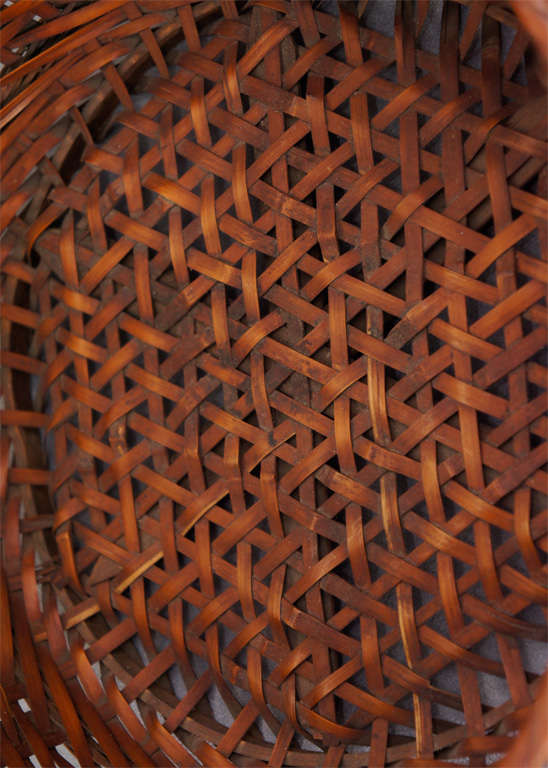 Japanese Woven Baskets For Sale 4