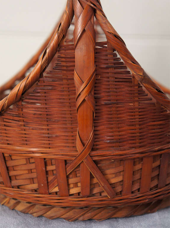 Japanese Woven Baskets For Sale 5