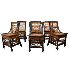 Antique Bar Harbor Side Chairs