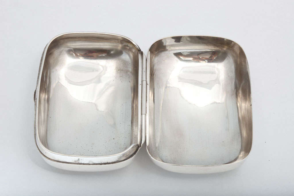 19th Century Tiffany  Sterling Silver HInged 