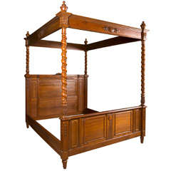 Used Olympic Queen Size Canopy Bed