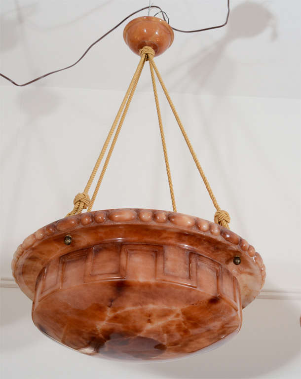 Alabaster Light Fixture