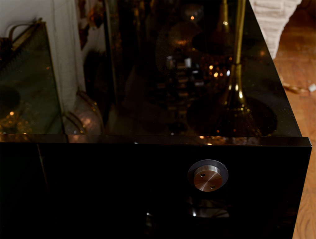 Smoked Glass Slab Desk 2