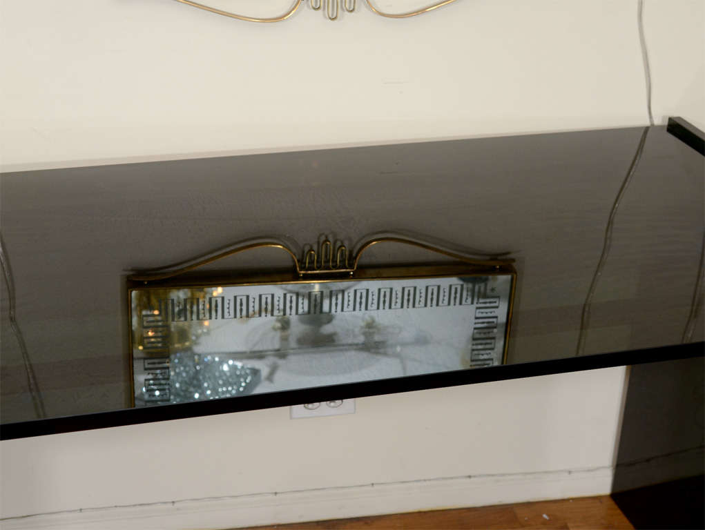Smoked Glass Slab Desk 4
