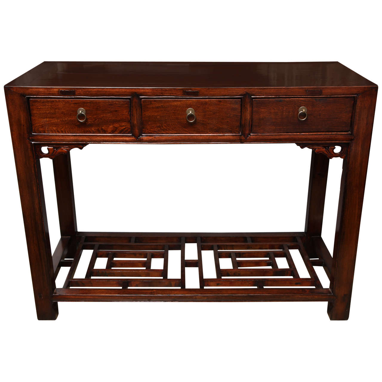 Three-Drawer Table or Desk