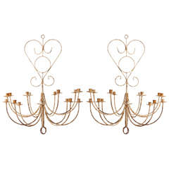 Pair of Candles Chandeliers 12