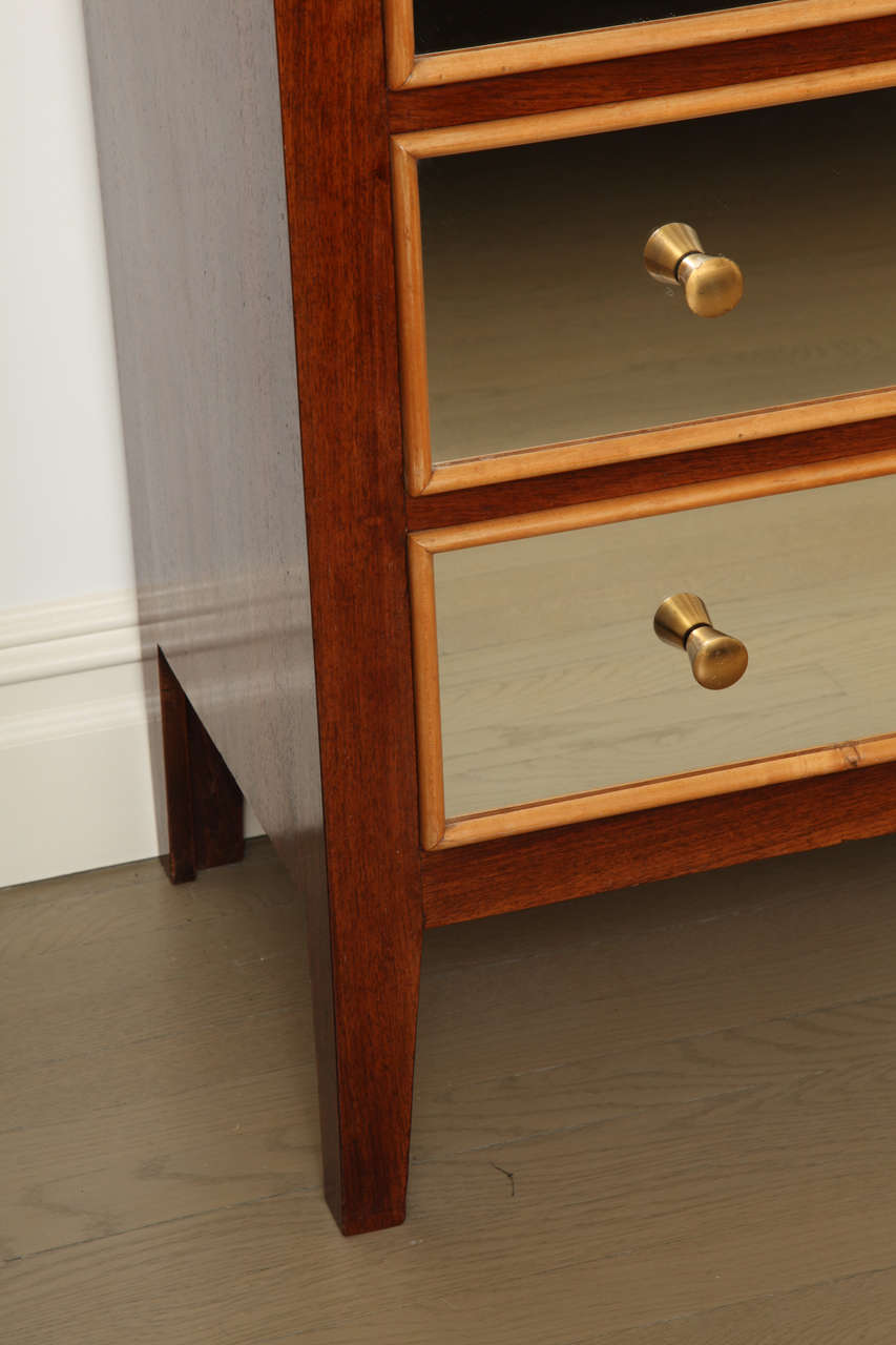 French Mirrored Chest of Drawers
