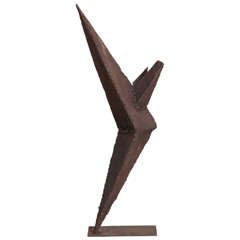 Abstract Ironwork Sculpture