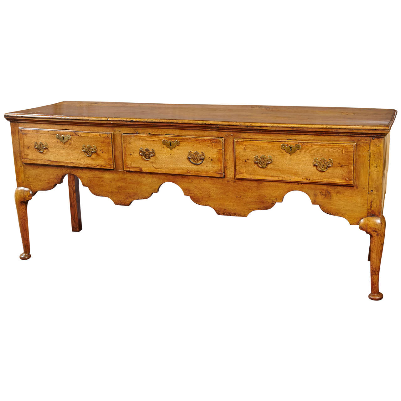 18th Century Queen Anne Welsh Dresser Base