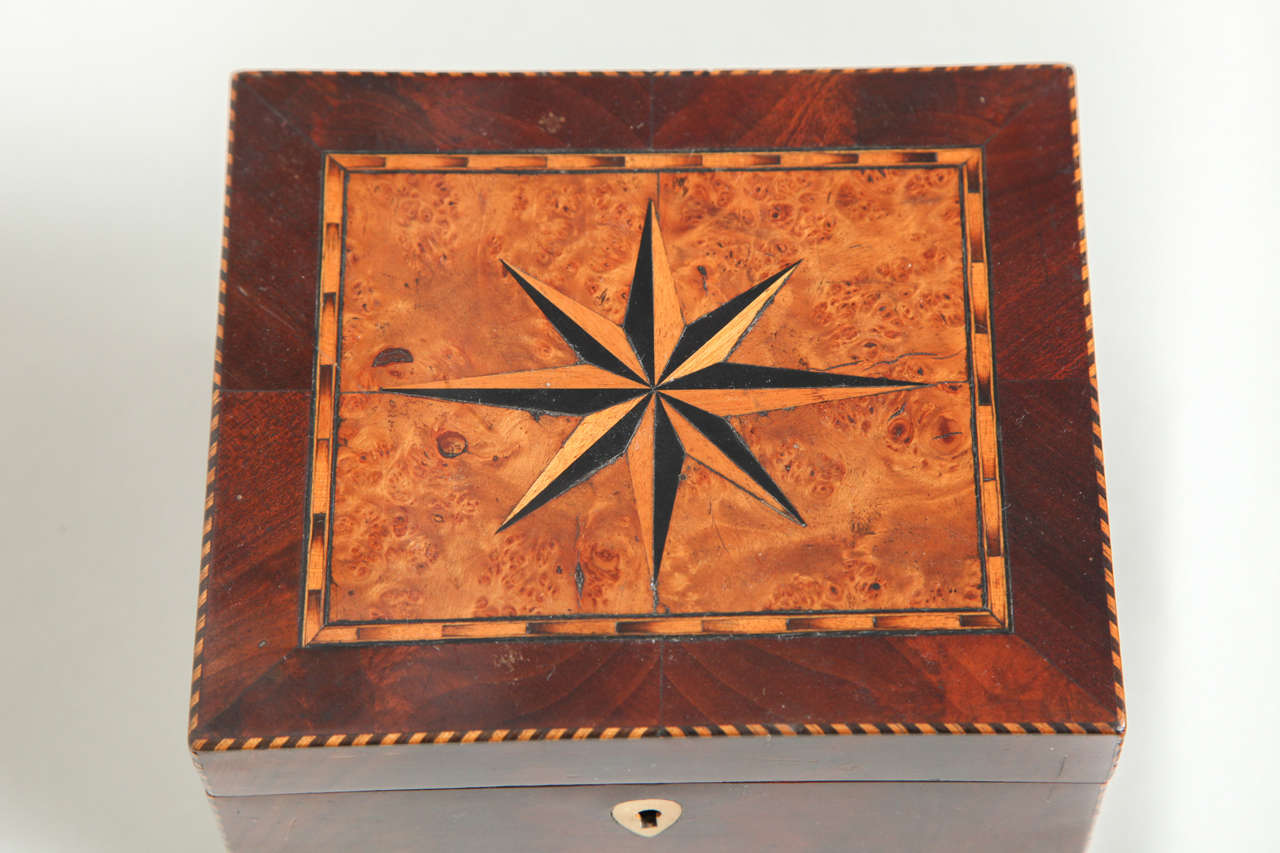 English 18th Century Inlaid Box