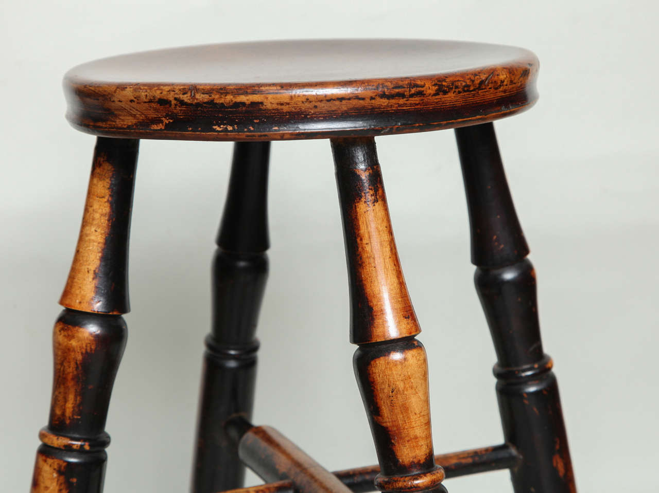 Country Stool with Wonderful Surface In Good Condition For Sale In Greenwich, CT