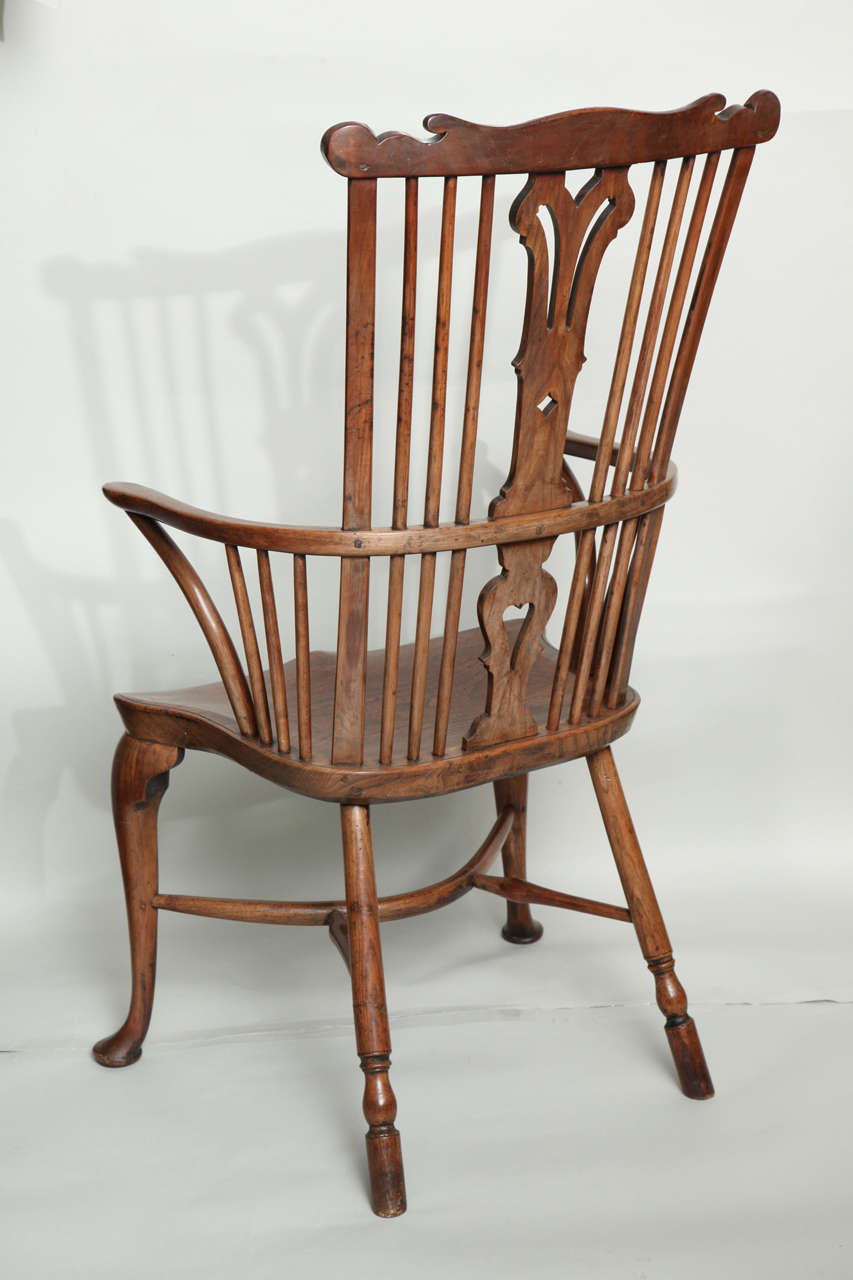 18th Century Thames Valley Comb Back Windsor Armchair 2