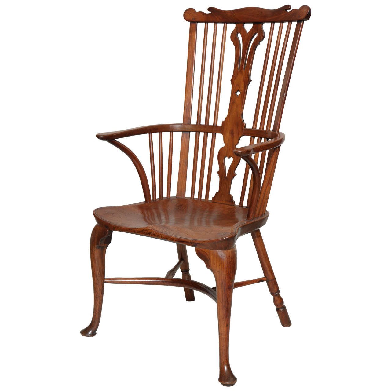 18th Century Thames Valley Comb Back Windsor Armchair