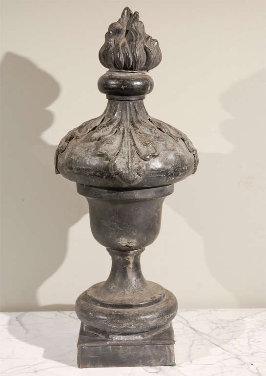 Pair of architectural finials