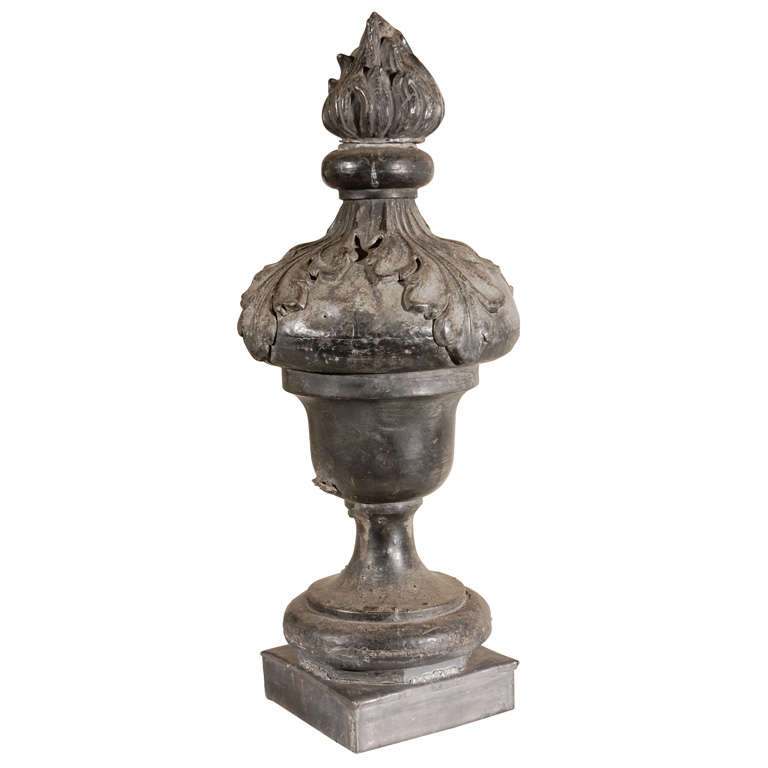 Pair of architectural finials For Sale