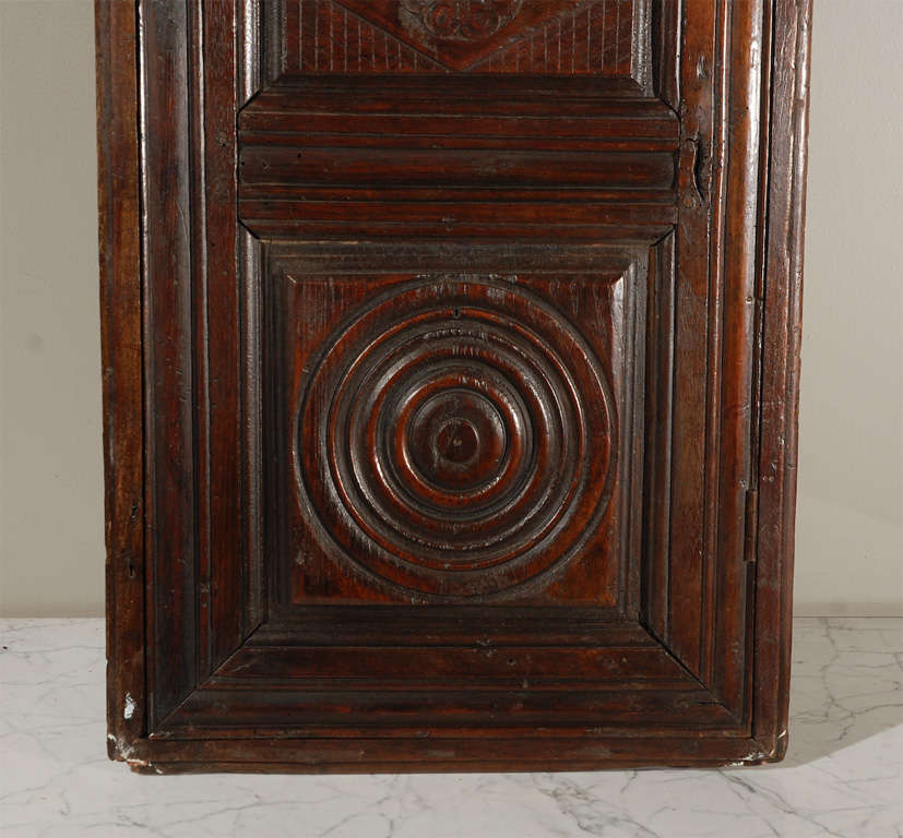 Pair of Jacobean Corner Cabinets