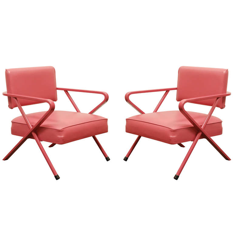 Set of Two William Haines Armchairs from the Rutherford Estate