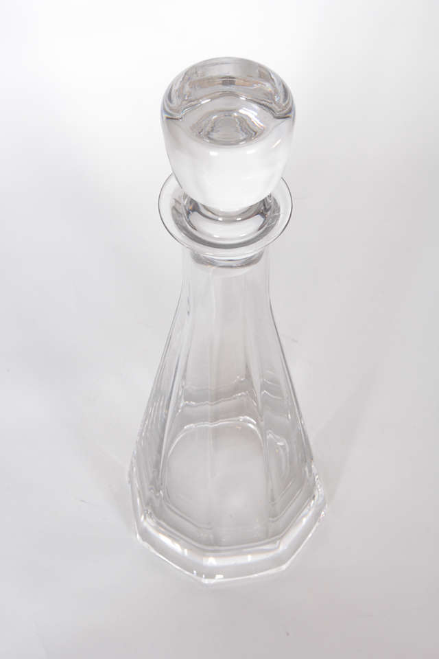 Mid-20th Century French Crystal Carafe