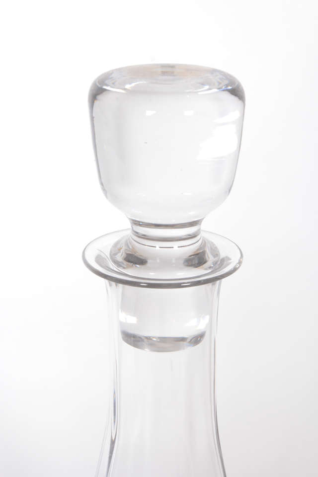 French Crystal Carafe 1