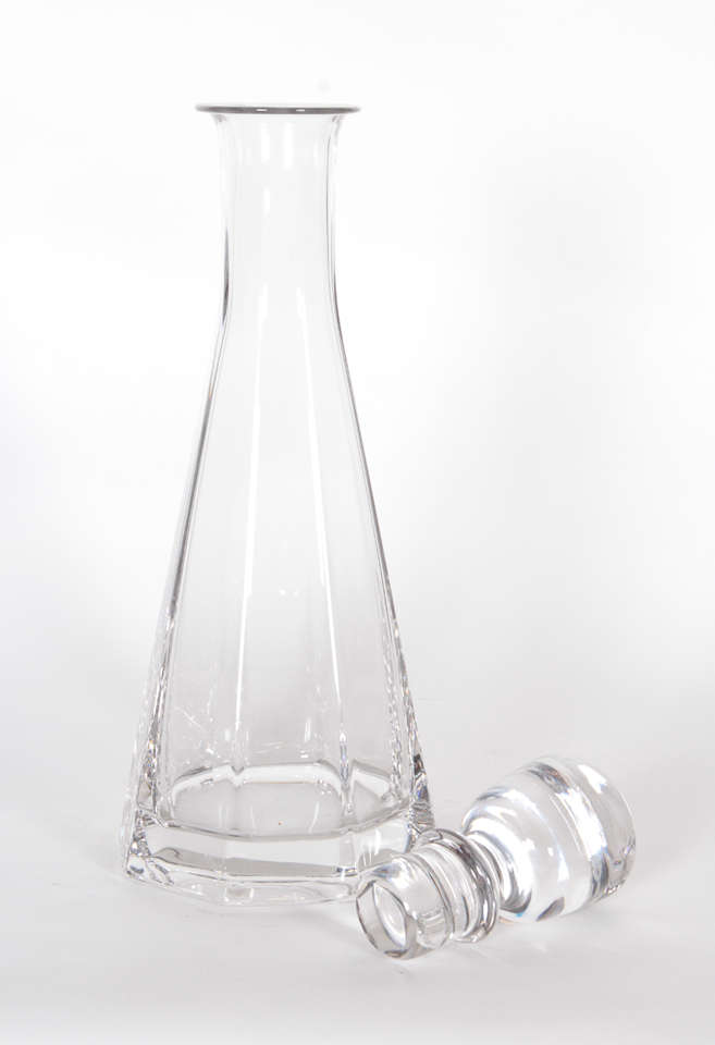French Crystal Carafe 2