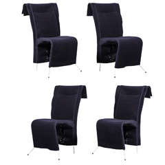 Set of 4 chairs designed by Borek Sipek & Borek A.Apek