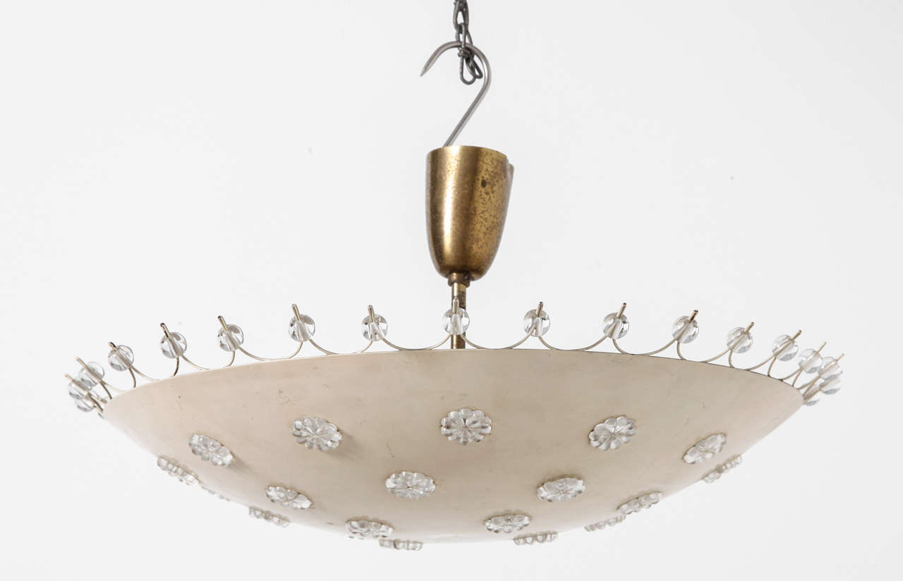 Emil Stejnar Snowflake Blossom Ceiling Lamp.