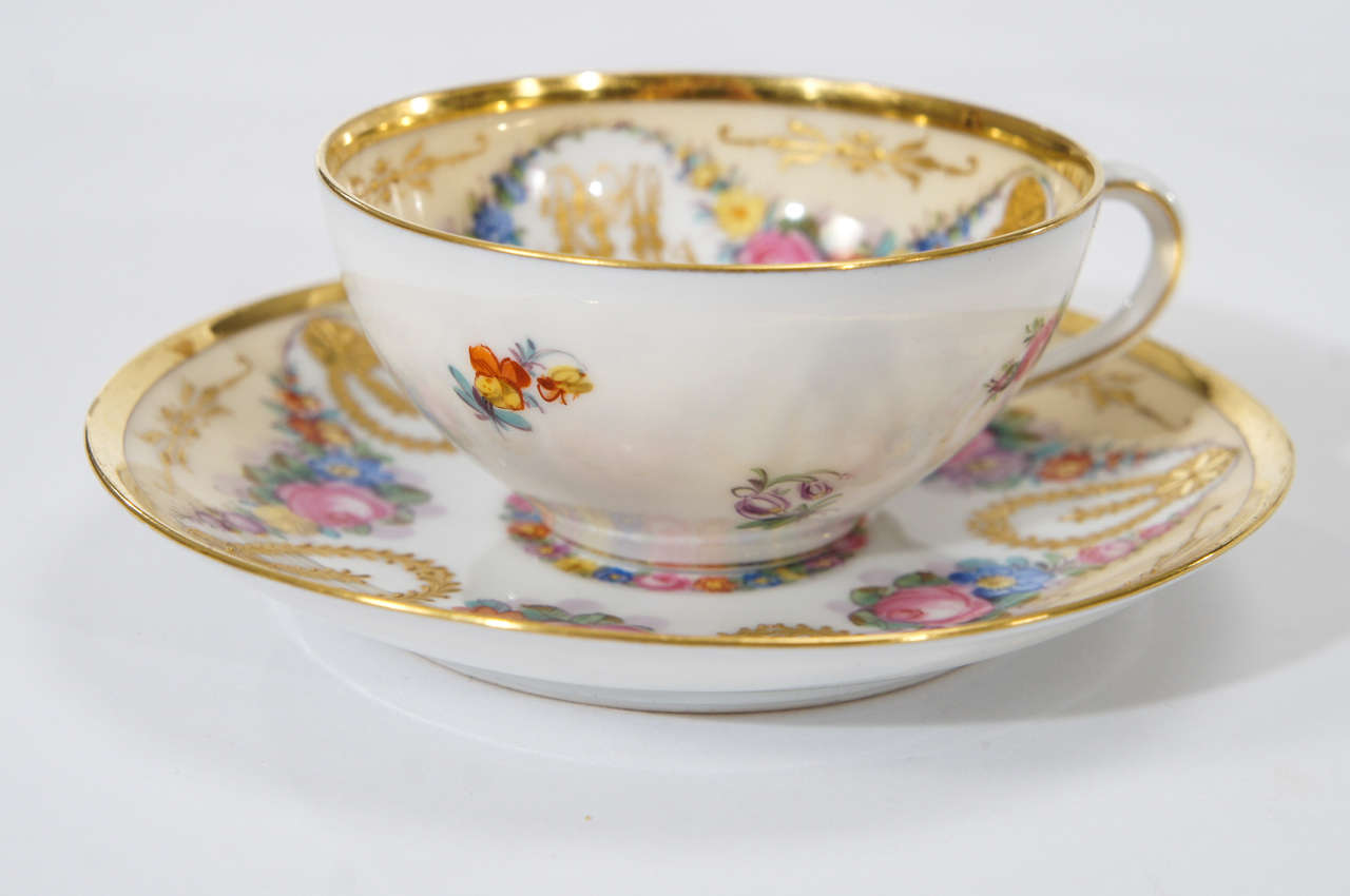 dresden cup and saucer
