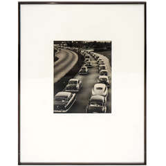 Alfred Gescheidt Photograph 1950's, Automobiles