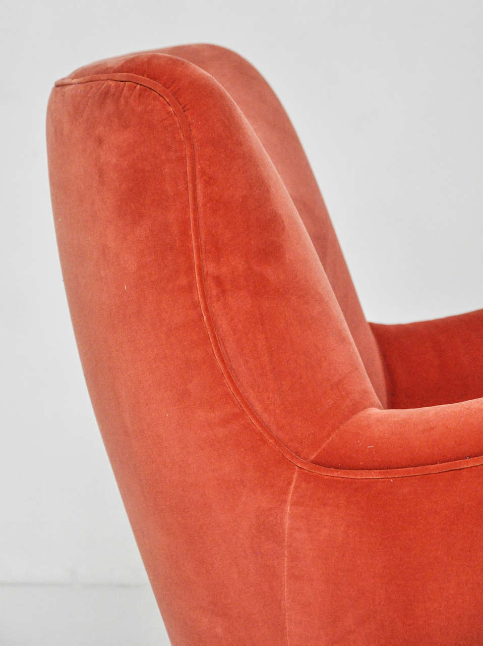 Fabric Vladimir Kagan Chaise Lounge for Kagan-Dreyfuss, 1950s