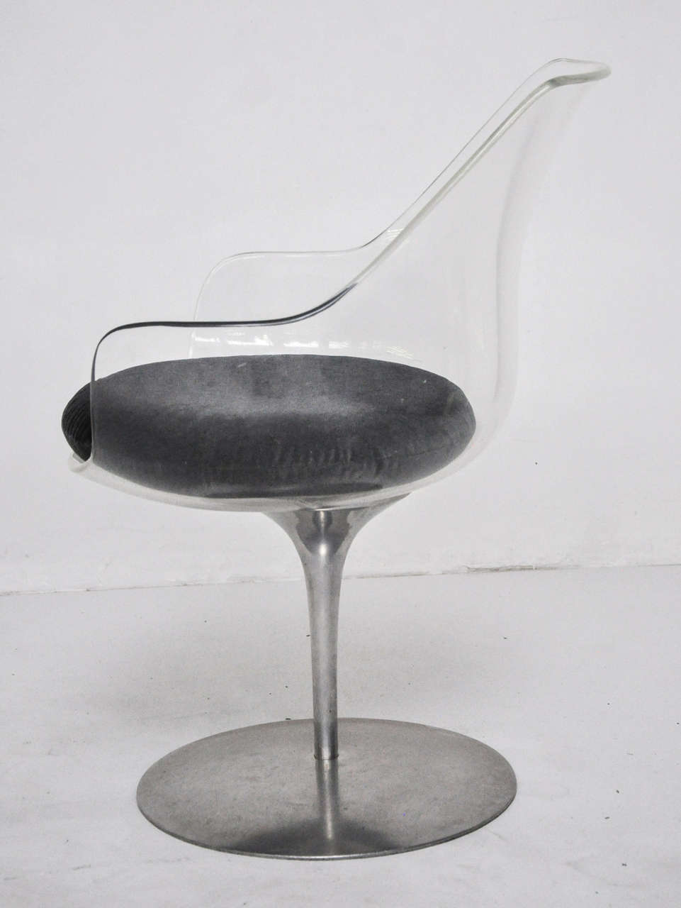 Mid-20th Century Lucite Champagne Chairs by Irwin and Estelle Laverne