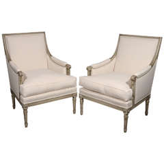 Pair of Scandinavian armchairs