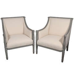 Pair Of Swedish Armchairs