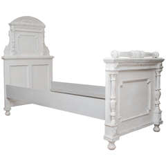 Pair of Painted Beds