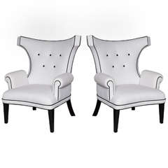 Custom "Dorothy Draper" Style Salon Chairs Designed by Susane R 5