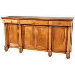 Antique French Cherrywood, Empire Style "Enfilade"