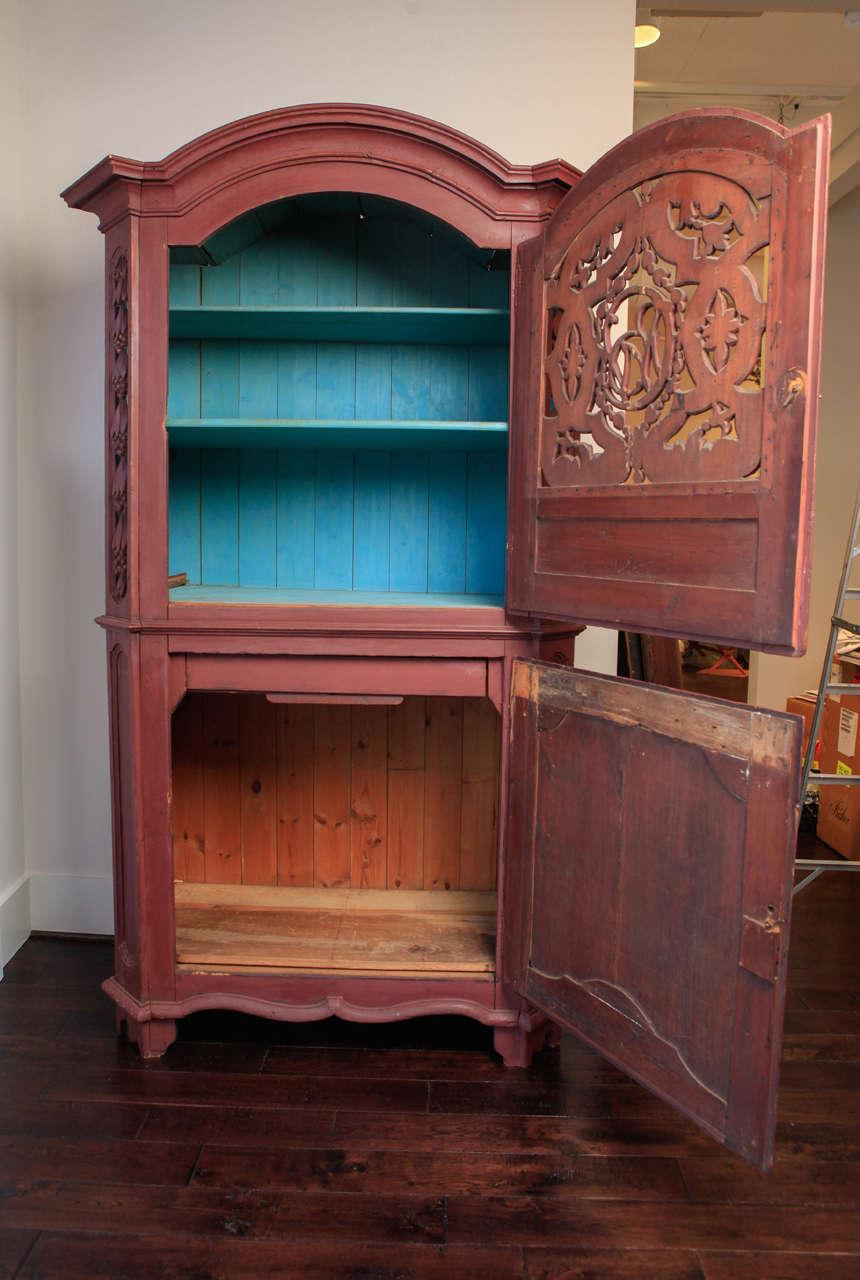Unknown 19th Century Continental Painted Cabinet