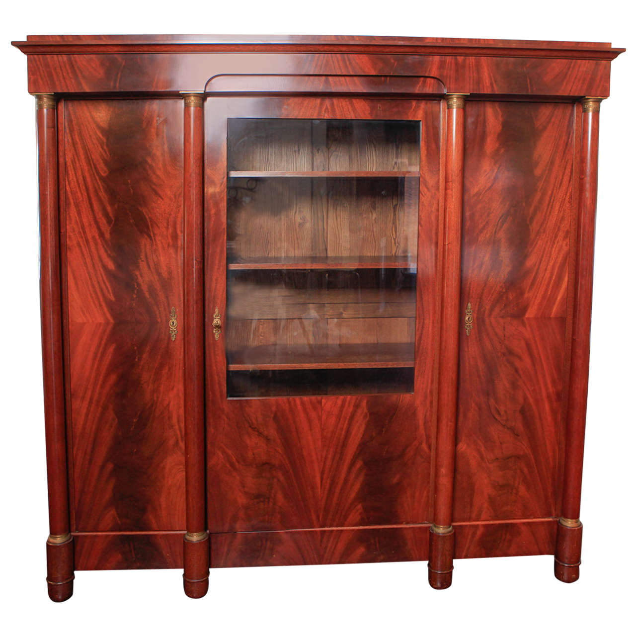 Ralph Lauren Safari Collection Mahogany Armoire Dresser at 1stDibs